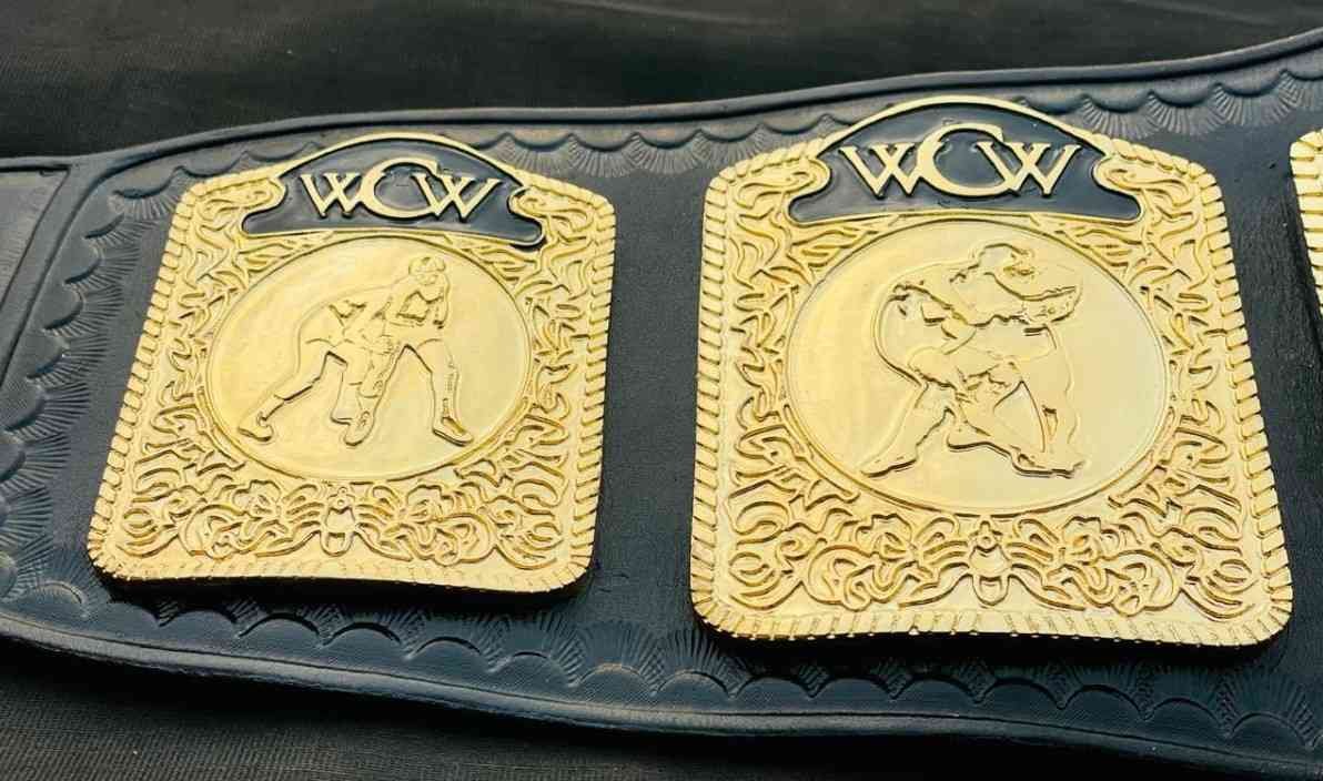 WCW World Television Championship Replica Belt (4mm SD Quality) - Image 5