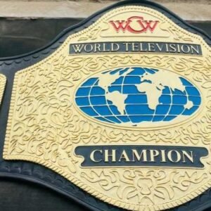 WCW World Television Championship Replica Belt (4mm SD Quality)