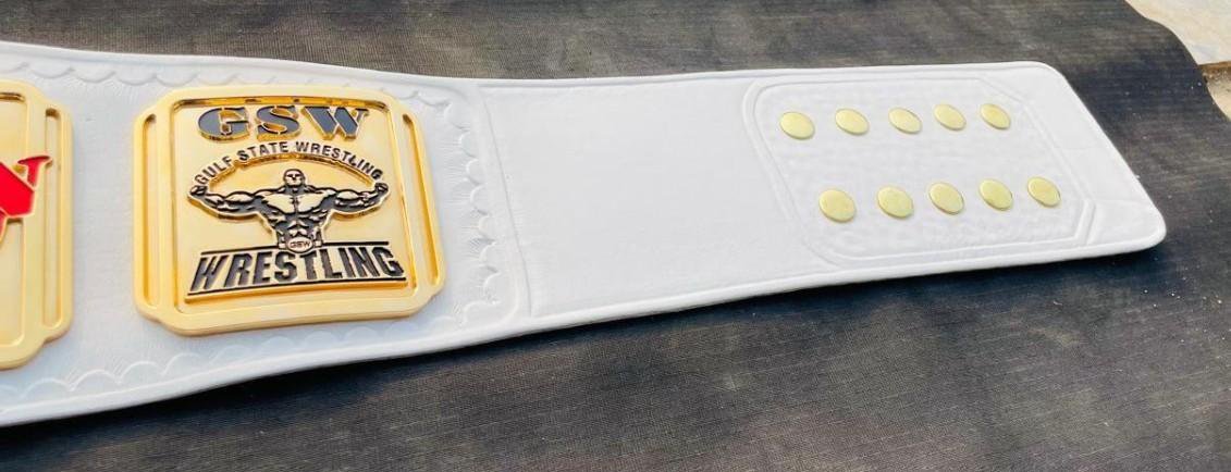 GSW Custom Intercontinental Heavyweight Wrestling Championship Belt - Image 6