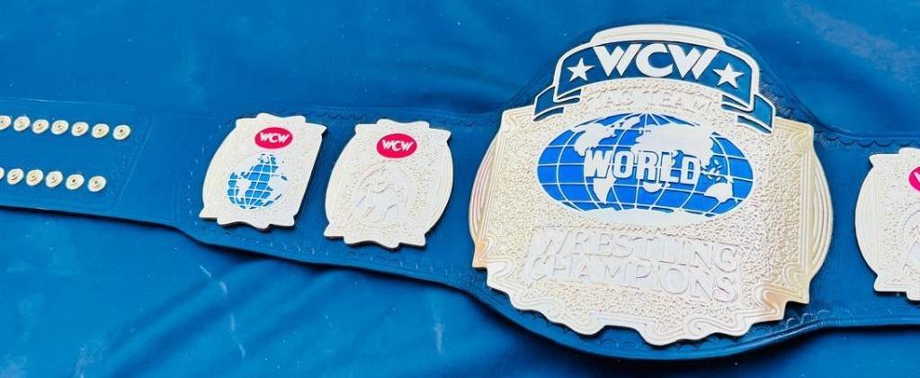 WCW World Tag Team Championship Replica Belt - Image 3