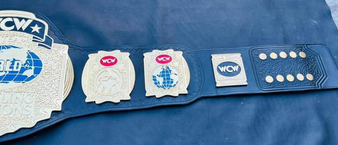 WCW World Tag Team Championship Replica Belt - Image 7