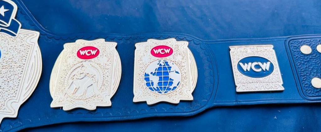 WCW World Tag Team Championship Replica Belt - Image 6