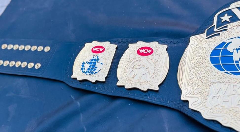 WCW World Tag Team Championship Replica Belt - Image 4