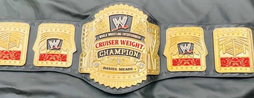 WWE Cruiserweight Championship (4mm HD Quality Replica)