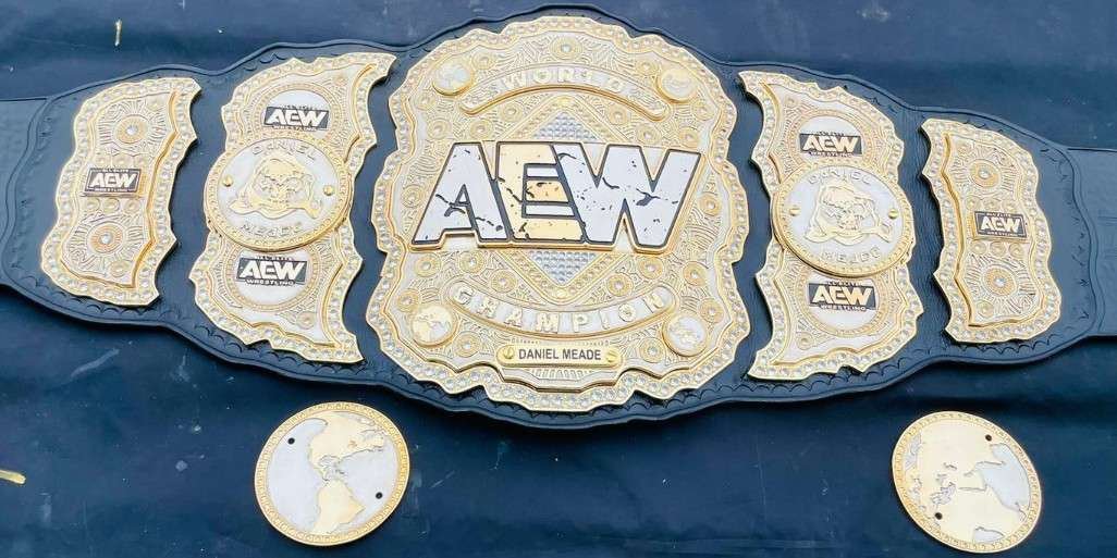 AEW World Championship (V4 Style Custom Replica)
