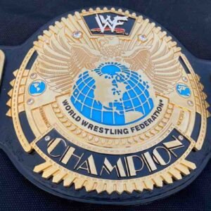 WWF "Scratch Logo" Big Eagle Championship Belt (4mm CNC Engraved)