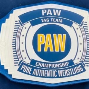 PAW Custom Tag Team Championship Belt (2mm Brass)