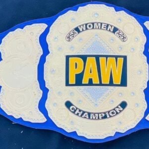 PAW Custom 2mm Brass Championship Belt