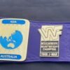 WWF Block Logo Oval Intercontinental Championship Replica Belt (4mm SD Quality) - Image 8