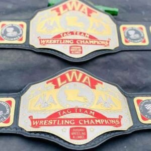 LWA Tag Team Custom Championship Belt (2mm brass)