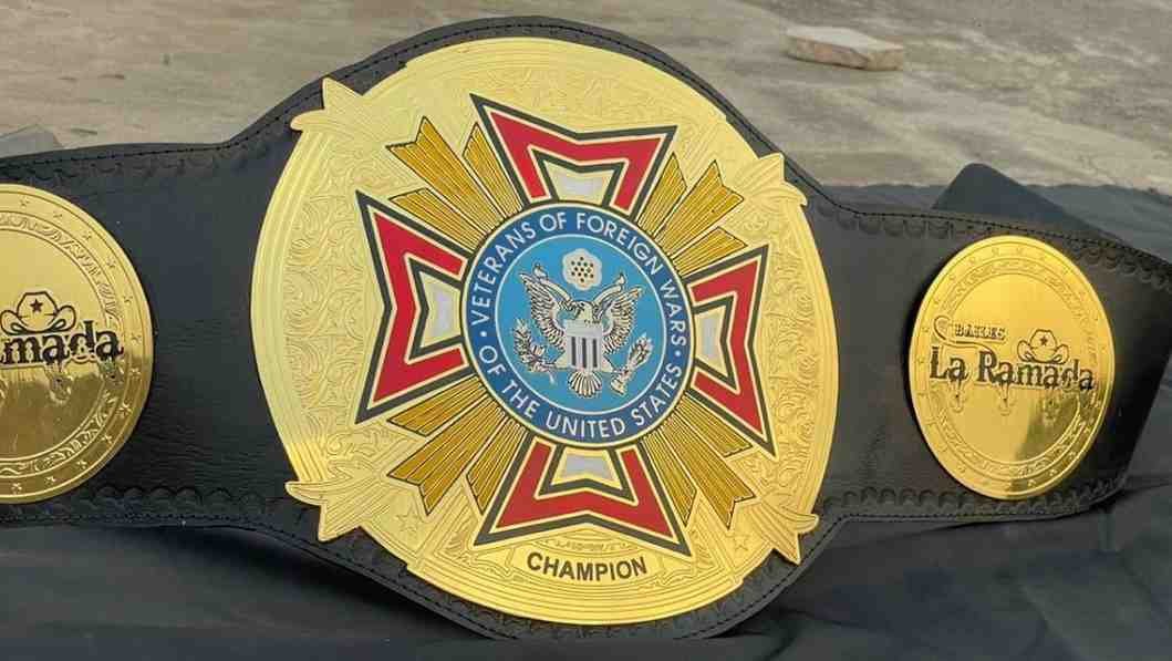 Custom Veterans of Foreign Wars (VFW) Championship Belt - Image 9