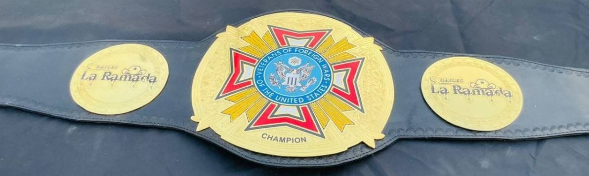 Custom Veterans of Foreign Wars (VFW) Championship Belt - Image 4