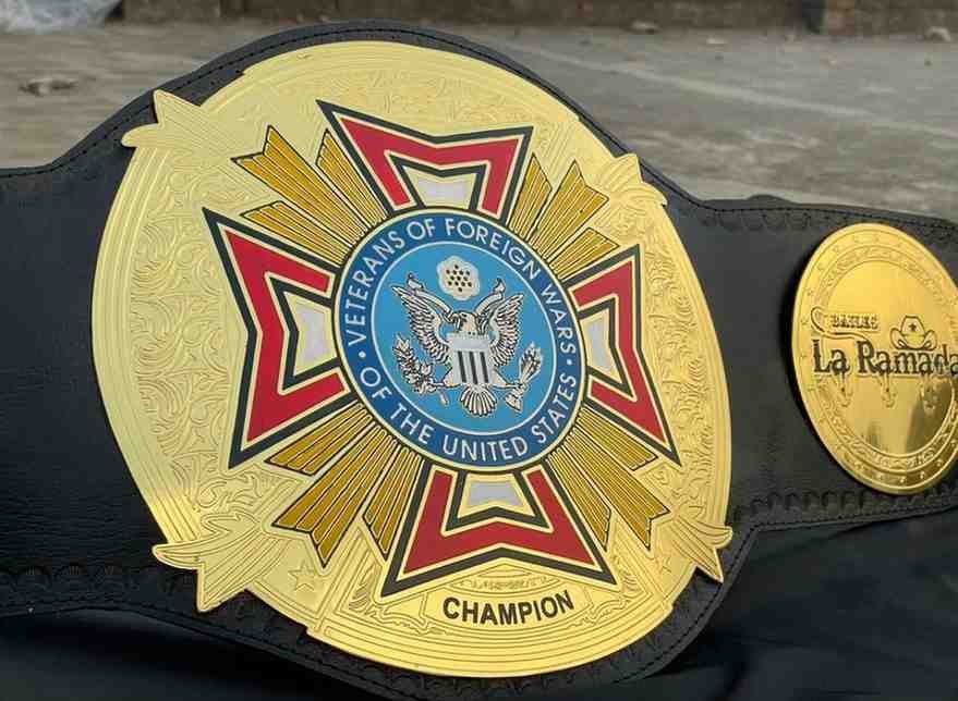Custom Veterans of Foreign Wars (VFW) Championship Belt - Image 5