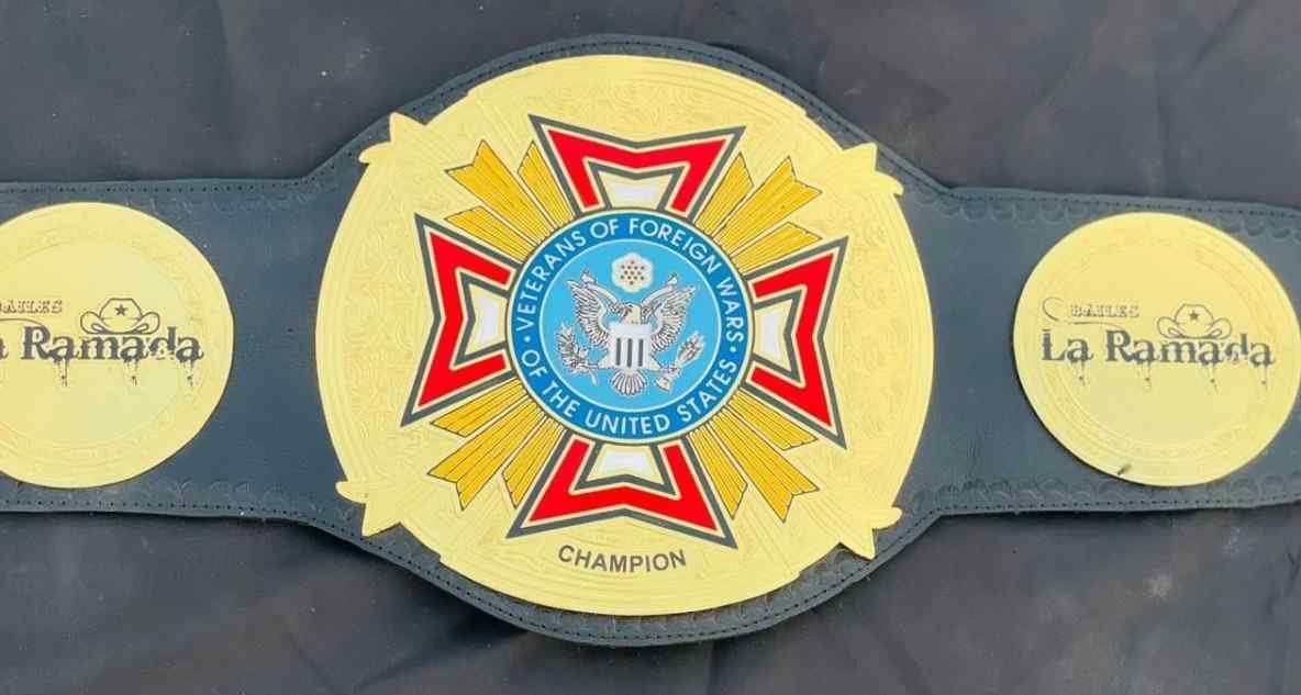 Custom Veterans of Foreign Wars (VFW) Championship Belt - Image 6