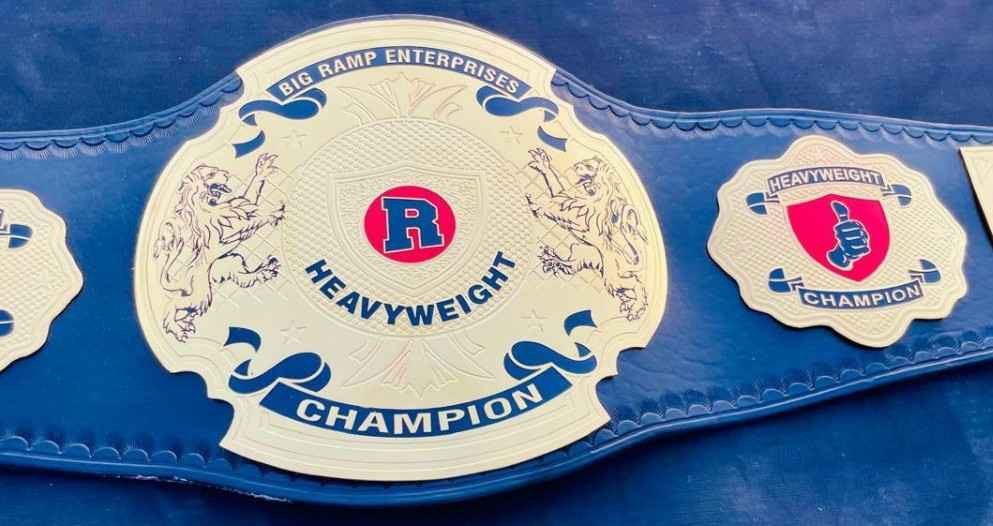 Big Ramp Enterprises Heavyweight Champion Belt (2mm Brass) - Image 3