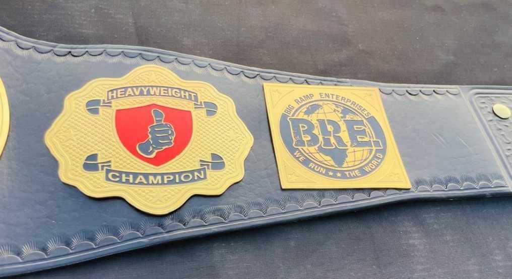 Big Ramp Enterprises Heavyweight Champion Belt (2mm Brass) - Image 2