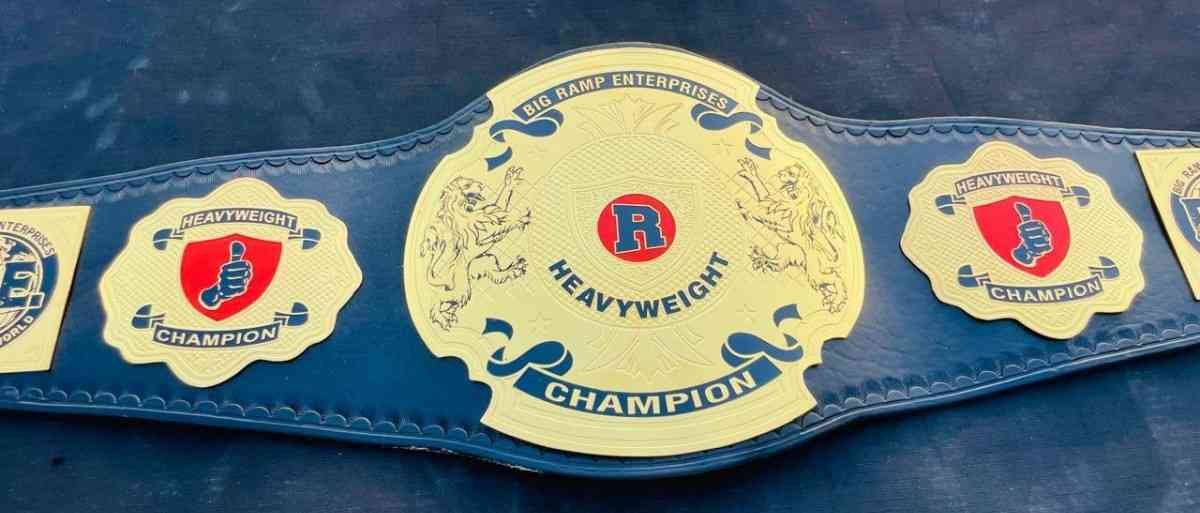 Big Ramp Enterprises Heavyweight Champion Belt (2mm Brass)