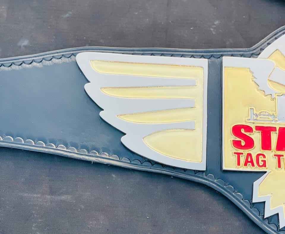 LSA Star City Tag Team Championship Belt (4mm SD Quality) - Image 4