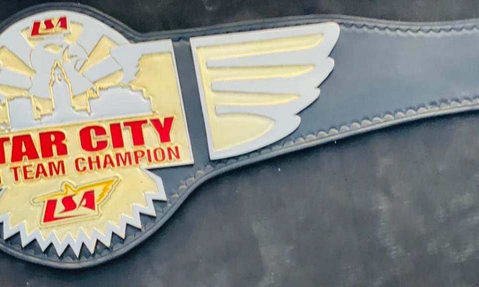 LSA Star City Tag Team Championship Belt (4mm SD Quality) - Image 2