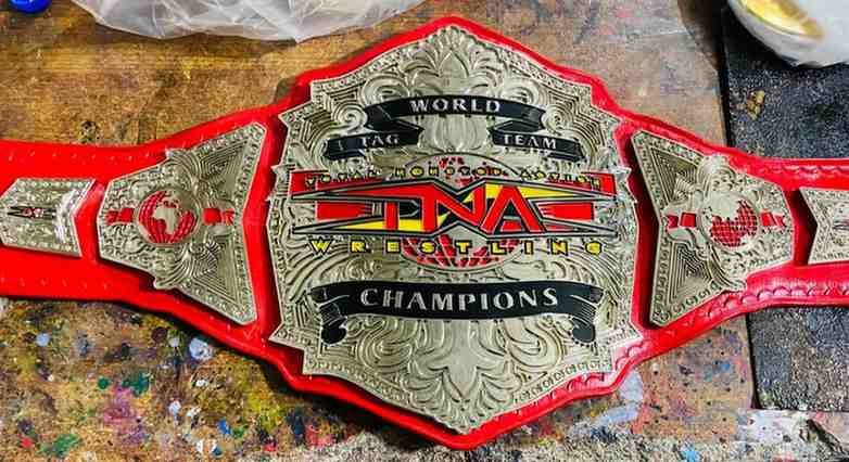 TNA World Tag Team Champion 4mm SD Replica Belt