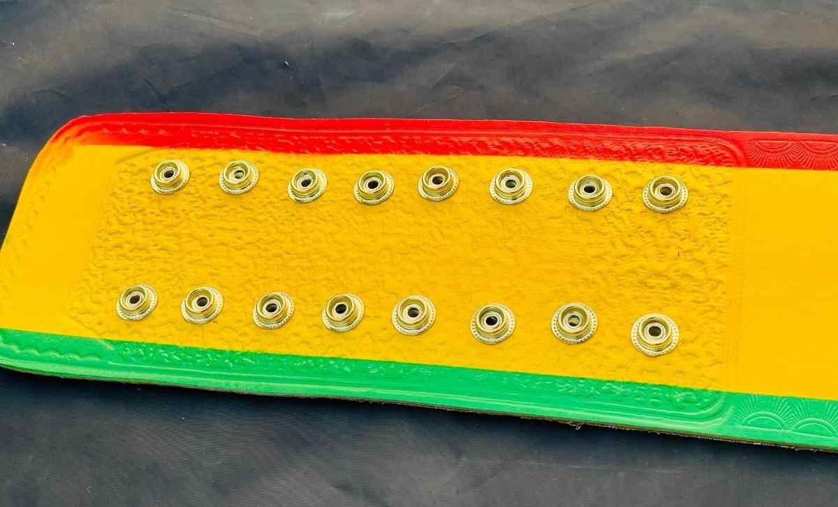 BONG Champion 2mm Brass Custom Championship Belt - Image 4