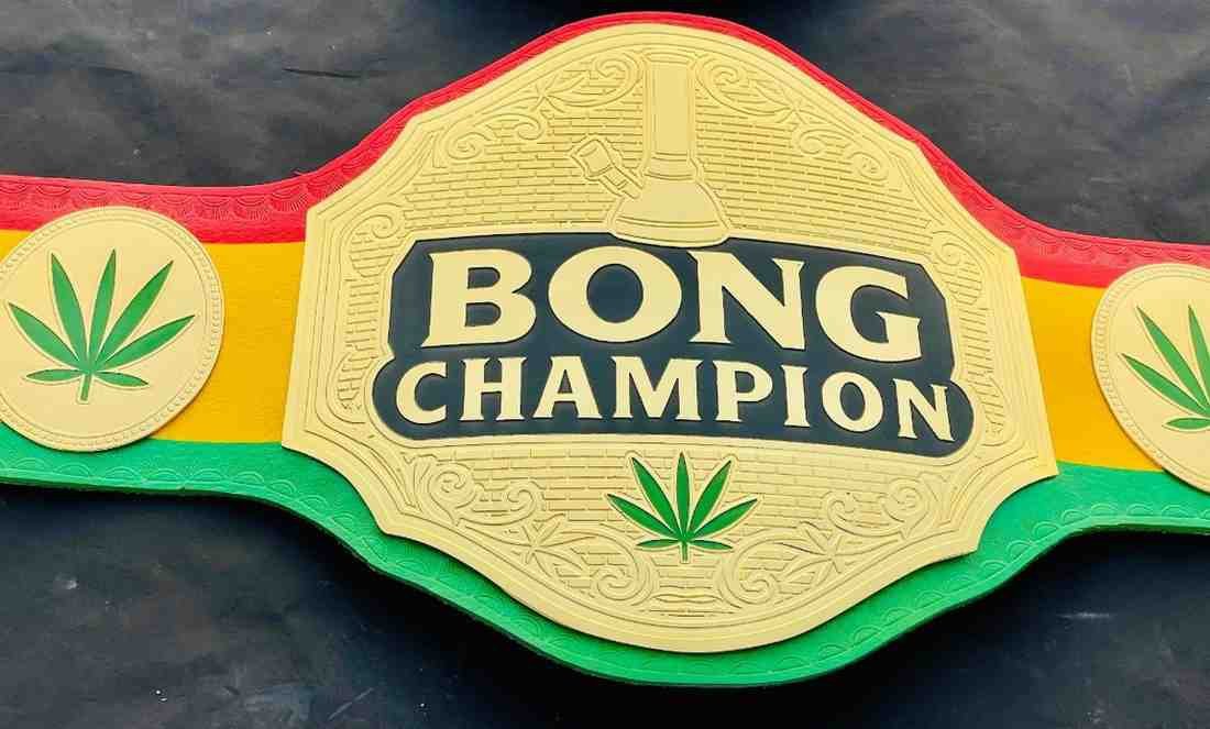 BONG Champion 2mm Brass Custom Championship Belt - Image 6