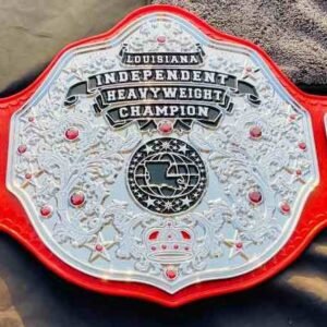 Louisiana Independent Heavyweight Championship Belt (4mm CNC Custom)
