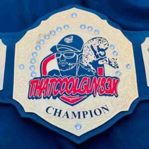 That Cool Guy 3X Custom Championship Belt – 2mm Brass Handcrafted Trophy Belt