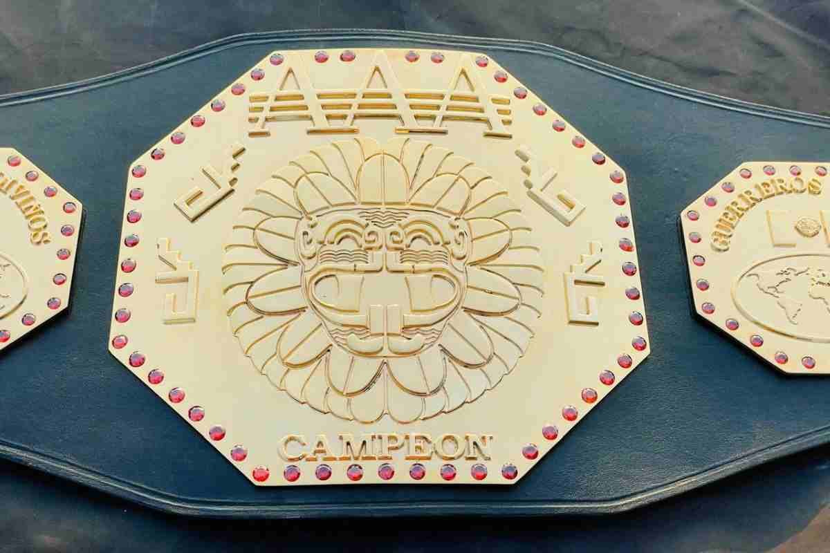AAA Mega Champion 4mm CNC Championship Belt