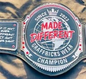 Made Different 4mm SD Custom Championship Belt