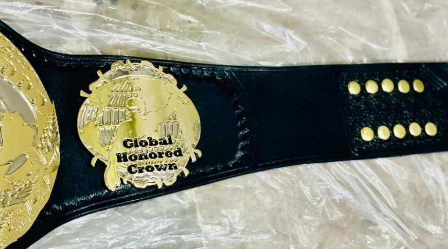 GHC Heavyweight Championship 4mm SD Replica Belt - Image 4