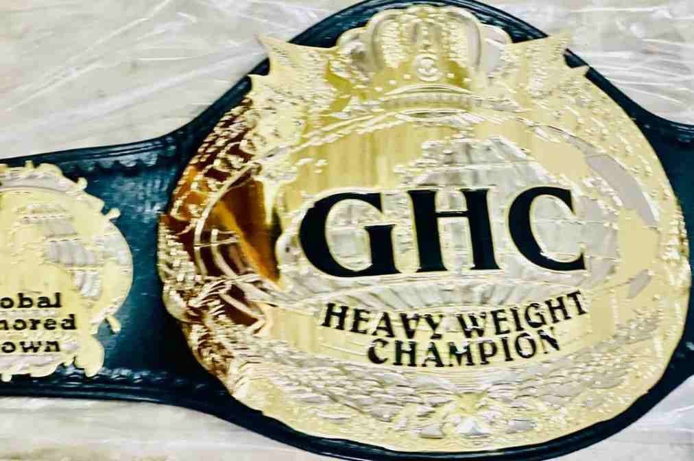 GHC Heavyweight Championship 4mm SD Replica Belt - Image 2