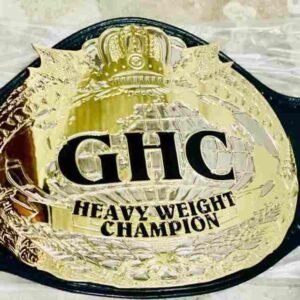 GHC Heavyweight Championship 4mm SD Replica Belt