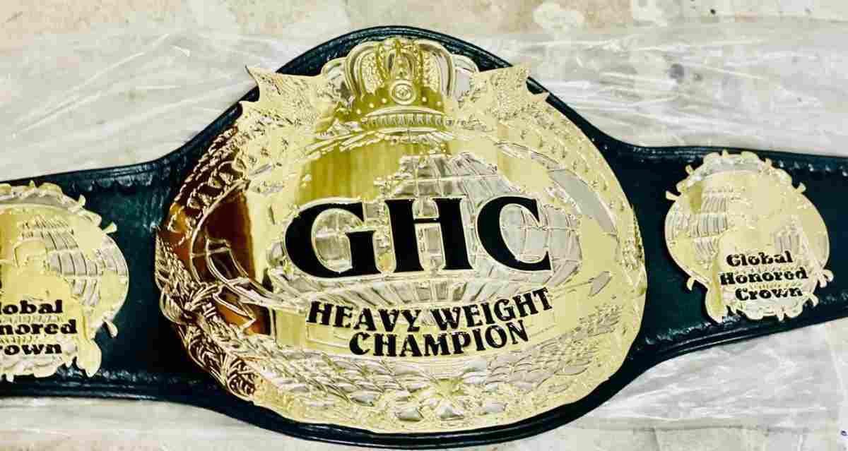 GHC Heavyweight Championship 4mm SD Replica Belt