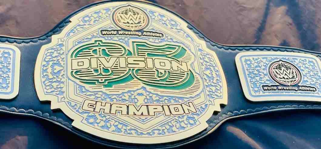 $5 Division Champion 4mm Thick Brass Replica Championship Belt (Fully Customizable) - Image 2