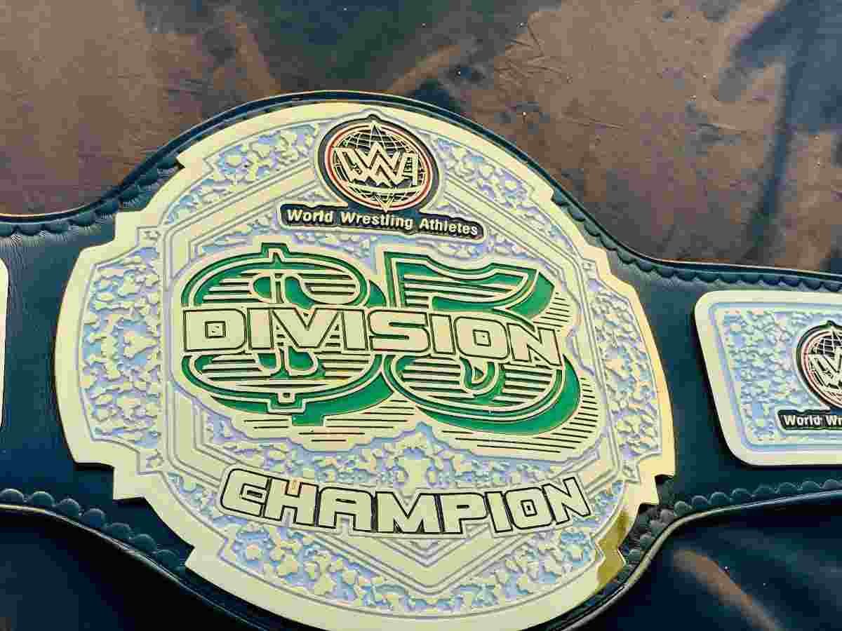 $5 Division Champion 4mm Thick Brass Replica Championship Belt (Fully Customizable)