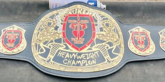 Smoking Skull Style Heavyweight Championship Belt (2mm brass) - Image 7
