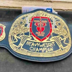 Smoking Skull Style Heavyweight Championship Belt (2mm brass)