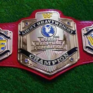 WWF Light Heavyweight Championship 4mm CNC Replica Belt