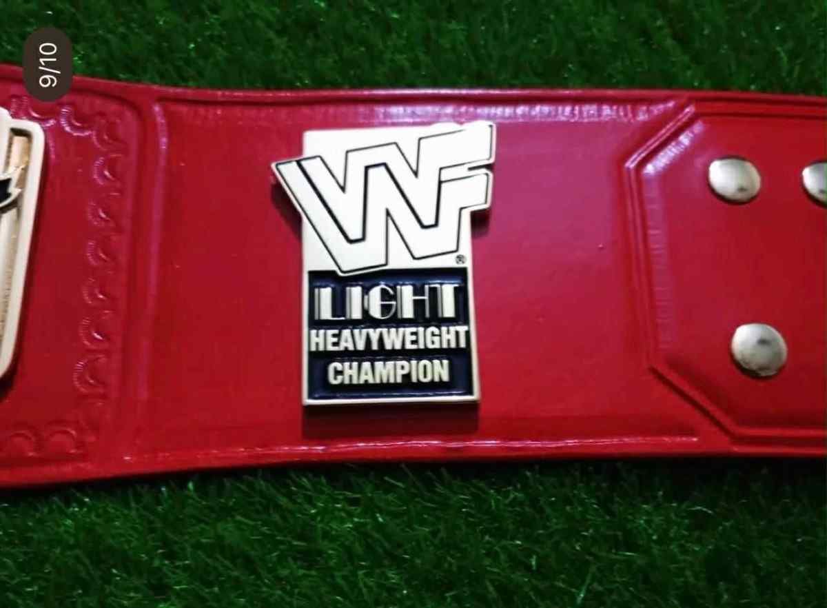WWF Light Heavyweight Championship 4mm CNC Replica Belt - Image 3