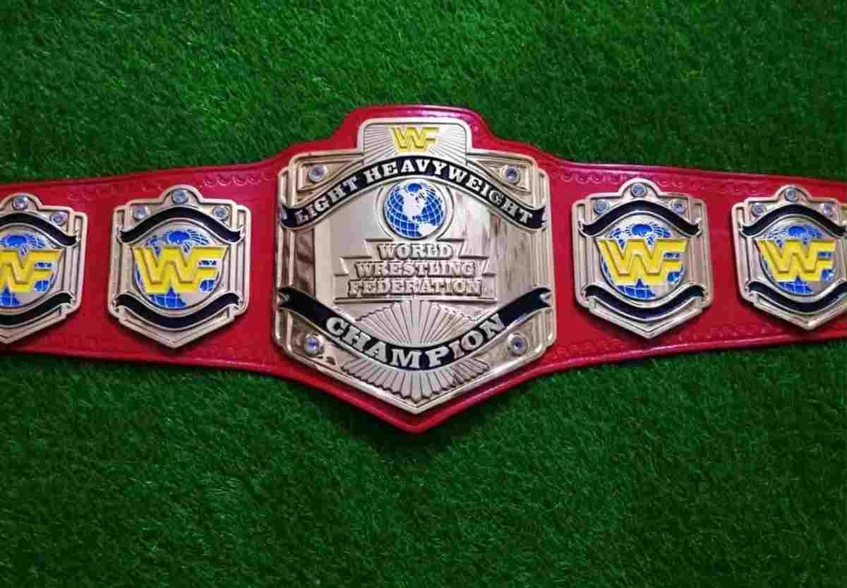 WWF Light Heavyweight Championship 4mm CNC Replica Belt - Image 4