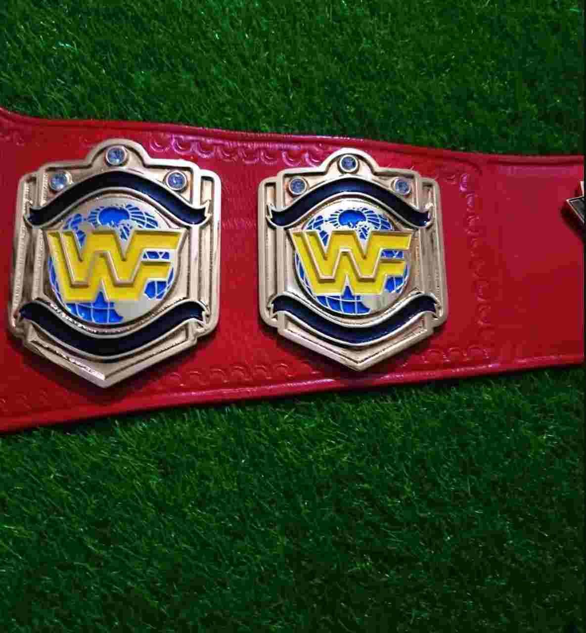 WWF Light Heavyweight Championship 4mm CNC Replica Belt - Image 2