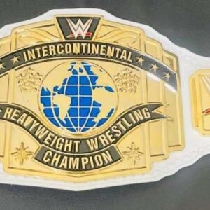 WWE Intercontinental Heavyweight Championship (White Strap Edition) — 4mm CNC Replica