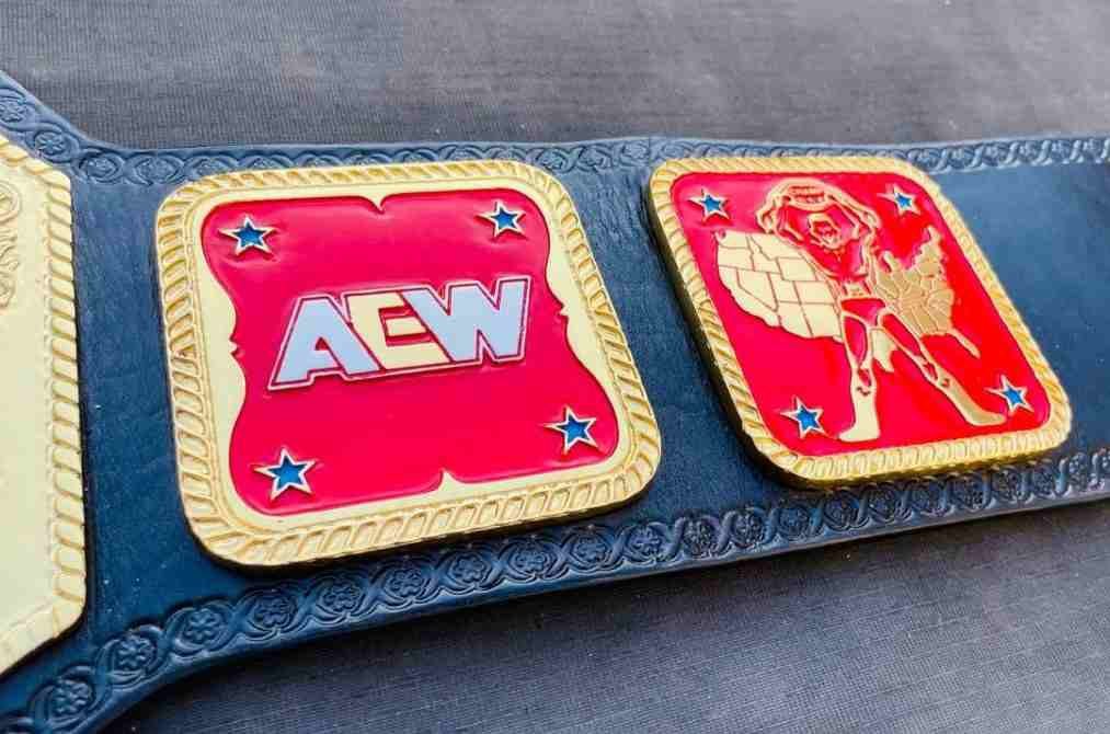 AEW National Wrestling Champion Replica Title Belt(4mm SD) - Image 7