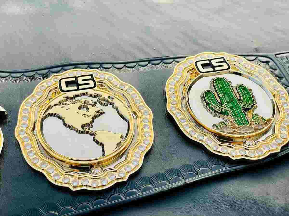Unified Predictions "Chair Shots" Custom Championship Belt - Image 2