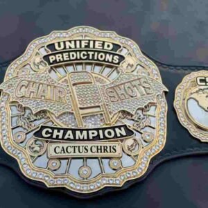 Unified Predictions "Chair Shots" Custom Championship Belt
