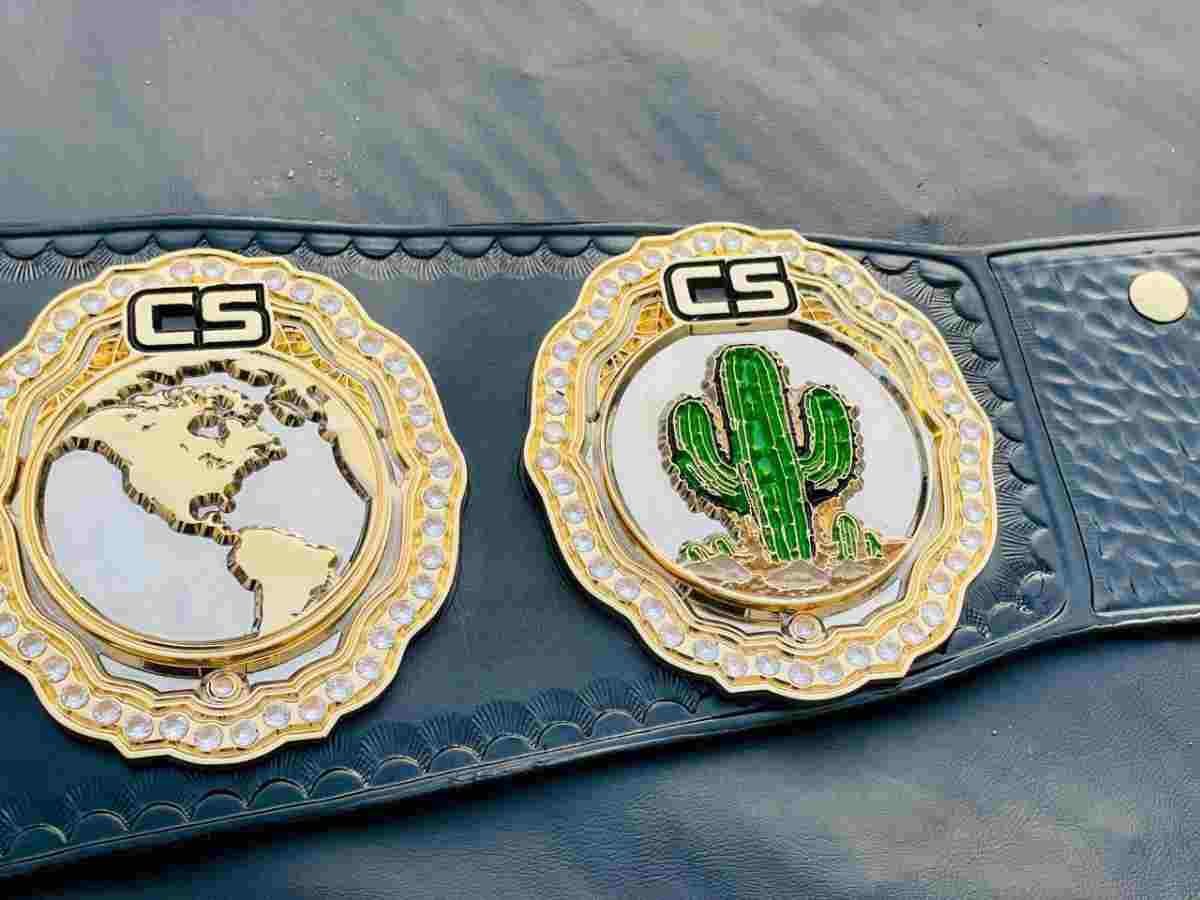 Unified Predictions "Chair Shots" Custom Championship Belt - Image 4