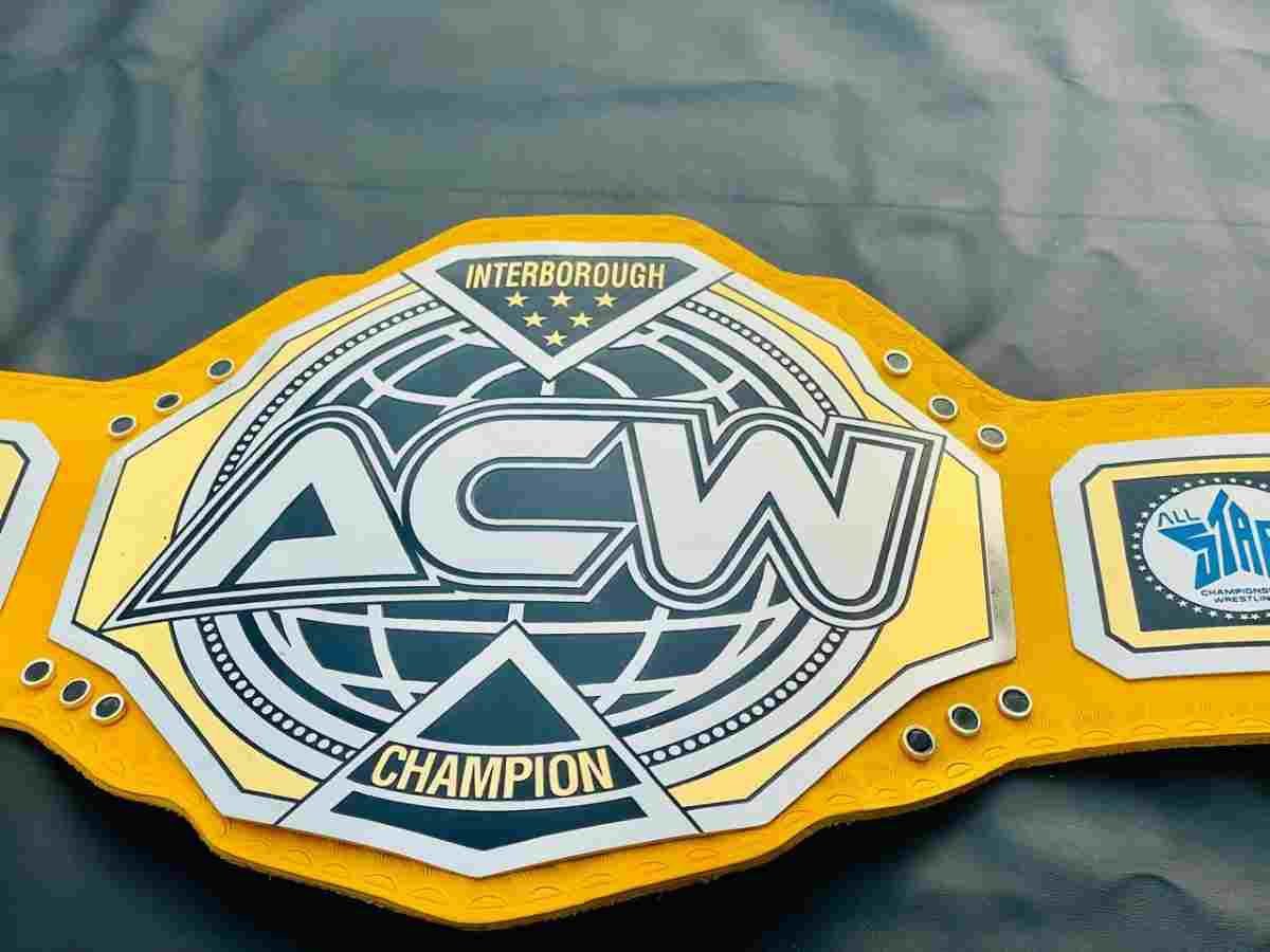 ACW Interborough Champion Custom Belt (2mm brass) - Image 6