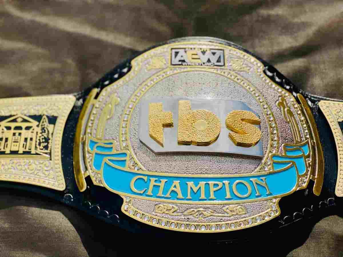 AEW TBS Championship Replica Belt (4mm Single/Dual Plated Quality) - Image 2