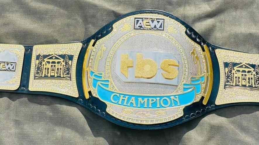 AEW TBS Championship Replica Belt (4mm Single/Dual Plated Quality)